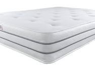 Aspire Beds 24cms Deep Supreme Comfort Cashmere Wool & Air Conditioned Aspire-Cool Touch Tufted Sleep Surface & Breathable Air Mesh Border 1000 Pocket Spring Mattress, 2ft 6 Small Single (2ft6 x 6ft3)