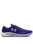 UNDER ARMOUR Charged Pursuit 3 - Navy/White, Navy/White, Size 3, Women