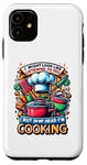 Coque pour iPhone 11 I Might Look Like I'm Listening To You Cooking Chef Cook