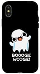 Coque pour iPhone X/XS Boogie Woogie Funny Ghost Jeu de mots