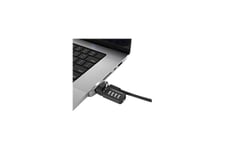 Compulocks Ledge Lock Adapter for MacBook Pro 16" M1, M2 & M3 with Combination Cable Lock - adapter til låsning af slot for sikkerhed