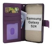 New Standcase Wallet Samsung Galaxy S24 5G (SM-S921B/DS) (Lila)
