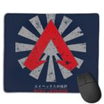 Apex Legends Retro Japanese Customized Designs Non-Slip Rubber Base Gaming Mouse Pads for Mac,22cm×18cm， Pc, Computers. Ideal for Working Or Game