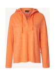 Juliette Organic Cotton Surfer Terry Hood Tops Sweat-shirts & Hoodies Hoodies Orange Lexington Clothing