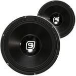 12" DJ Disco Speaker Chassis 8 Ohms Replacement Spares Parts Driver Cone (Pair)