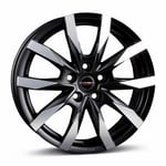 BORBET CW5 Black Polished Matt 6.5x16 5/160 ET60 B65.1 - Aluminiumfälgar