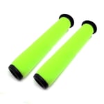 2 x Green washable stick Filter for Gtech AirRam Mk2 K9 vacuum cleaner UK SELLER