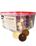 1,5 kg Chockly Hasselnøttmix - Chokladkulor Med Hasselnötter - Chokly