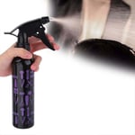 Hairdressing Spray Bottle Shop Hair Water Spray Kettle 300ml(Purple Black) BLW