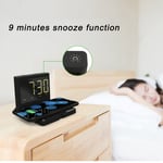 Phone Digital Clock Charger 3 In 1 Type C Wireless Charging Alarm Clock With GHB