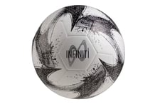Samba Infiniti Ballon d'entraînement Blanc/argenté/Noir (2023) – Taille 4 Football Unisexe, 32