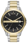 Armani Exchange AX2453 Men's (46mm) Black Dial / Two-Tone Watch