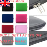 Laptop Bag Sleeve Case Cover Soft For Macbook Air Pro Lenovo Hp Dell Asus Uk