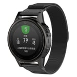 Garmin Fenix 6S Armband Milanese Loop, Svart