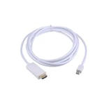 Mini DP Display Port To Hdmi ThunderBolt Cable Adapter For MacBook Air Pro  1.8M