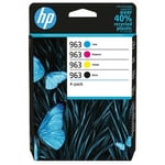 HP 963 C/M/Y/K Ink cartridges 4-pack Blistered