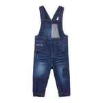 Name it name Jeans Dungarees Romeo mörkblå denim