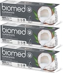 Biomed Superwhite 97% Natural Whitening Toothpaste | Enamel Strengthening | Coco