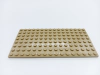 LEGO 8x16 DARK TAN  Base Plate Baseplate - 8x16 STUDS (PINS)  - Brand New