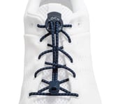Lock Laces skosnören Unisex NAVY BLUE ONESIZE
