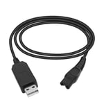USB Shaver Charger Cable for Philip Norelco RQ10 RQ11 RQ12 HS8 PT7 S500 Series