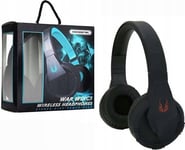 Hörlurar Somostel Bluetooth Hörlurar Somostel Gaming Stereo Radio Fm Sort, Röd Sms-Ck08 Röd