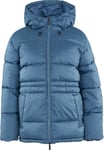 Knowledge Cotton Apparel Women's Thermore™ Short Puffer Jacket Thermoactive™ China Blue S, China Blue