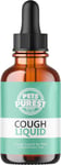 Pets Purest Cough Medicine for Dogs, Cats & Pets 30ml - 100% Natural Dry Cough &