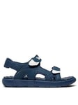 Timberland Perkins Row 2-strap Sandal, Navy, Size 12 Younger
