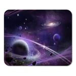 Mousepad Computer Notepad Office Fantastic and Exotic Star Field Video Game Digital Cg Home School Game Player Computer Worker Inch