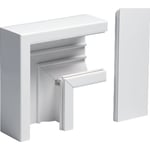 Thorsman Flat vinkel TEK-LS123, vit Ral9016