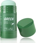 Green Tea Mask Stick,Solid Mask,Blackhead Remover Mask,Poreless Deep Cleanse Tea