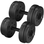 Dumbbell Weight 15KG Adjustable Dumbbell Weight Set Strength Training for Home