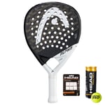 Head Alpha Pro 360+ + Sanyo Grip + Padel Pro S 3B