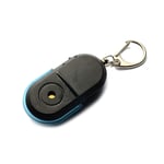 Joocyee Qianqian56 Wireless Anti-Lost Alarm Key Finder Locator Whistle Sound Led Light Key Chain,Blue Voice-Activated Smart Finder Keychain,Blue