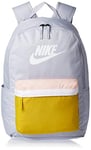 Nike Nk Heritage Bkpk - 2.0 Sports Backpack - Sky Grey/Saffron Quartz/(White), MISC