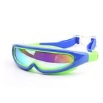 YFCTLM Swimming goggles Children Swimming Goggles Anti Fog Waterproof Kids Cool Arena Swim Eyewear Boy Girl Professional Swimming Glasses (Color : Blue and Green)