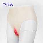 Hot Selling Underwear Briefs Ivita 350g Full Silicone Cosplay Fake Vagina Panty