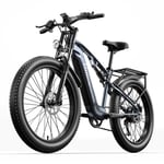 Shengmilo MX05 elcykel för vuxen, 1000W BAFANG-motor, 17,5Ah SAMSUNG-batteri, unisex elcykel mountainbike, räckvidd 50-80 km