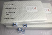 NEW TRAVEL COT MATTRESS FIT 119 X 59 CM BABY DAN HAUCK FULLY BREATHABLE