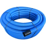 50 meter Evodrain Flex PE dräneringsrör 125/107 mm, blå