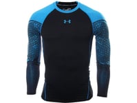 Under Armour Exclusive Compression T-Shirt M Svartblå R. S (1271346-001)