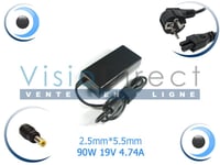 Adaptateur alimentation chargeur secteur pour ordinateur portable Lenovo G575 Visiodirect