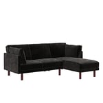 Dorel Home Sofabed, Black, One Size