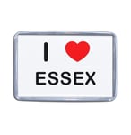 I Love Essex - Small Plastic Fridge Magnet