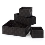 Wicker Storage Basket - Set of 4