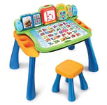 VTech Touch and Learn Activity Table - Musical Kids Desk with Letters, Phonics, Numbers, Music, Shapes, Animals and More - Suitable for ages 3, 4 & 5 Year Olds, Boys & Girls, English Version