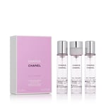 Women's Perfume Set Chanel 3 Pieces Chance Eau Tendre