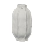 Vas i stengods 22 cm, naturvit