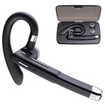 Mono Bluetooth-headset med Laddningsfodral YK520 - Svart Svart
